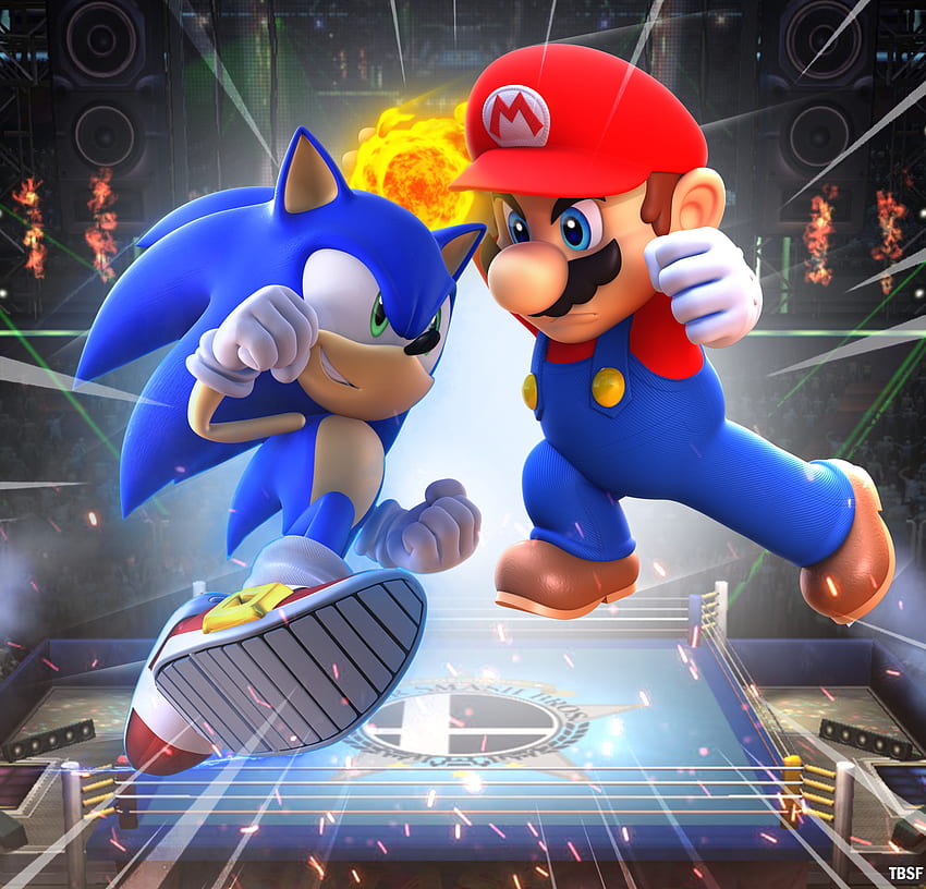 Mario and Sonic Wallpapers  Top Free Mario and Sonic Backgrounds   WallpaperAccess