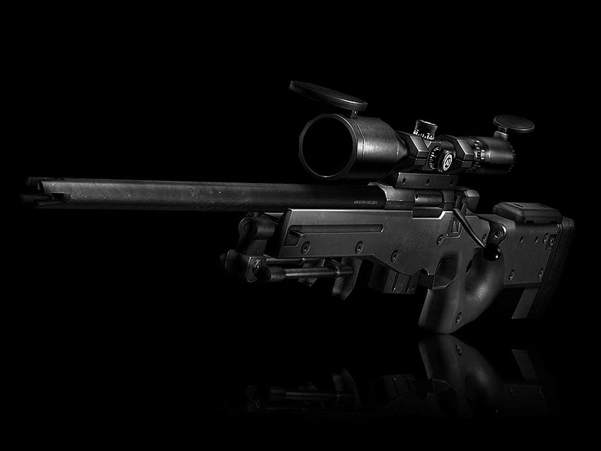 ไรเฟิลซุ่มยิงและพื้นหลัง Sniper King วอลล์เปเปอร์ HD