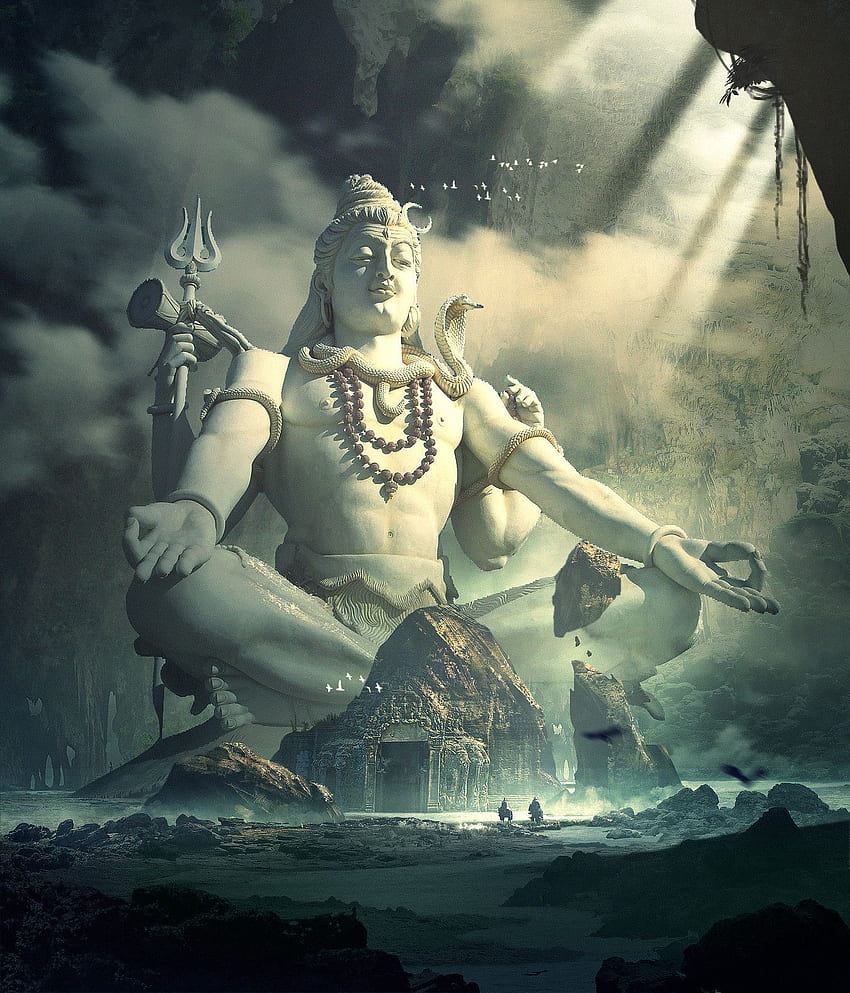 Mahadev Lord Shiva Mandala Art .novocom.top, Rudra Mahadev HD phone wallpaper
