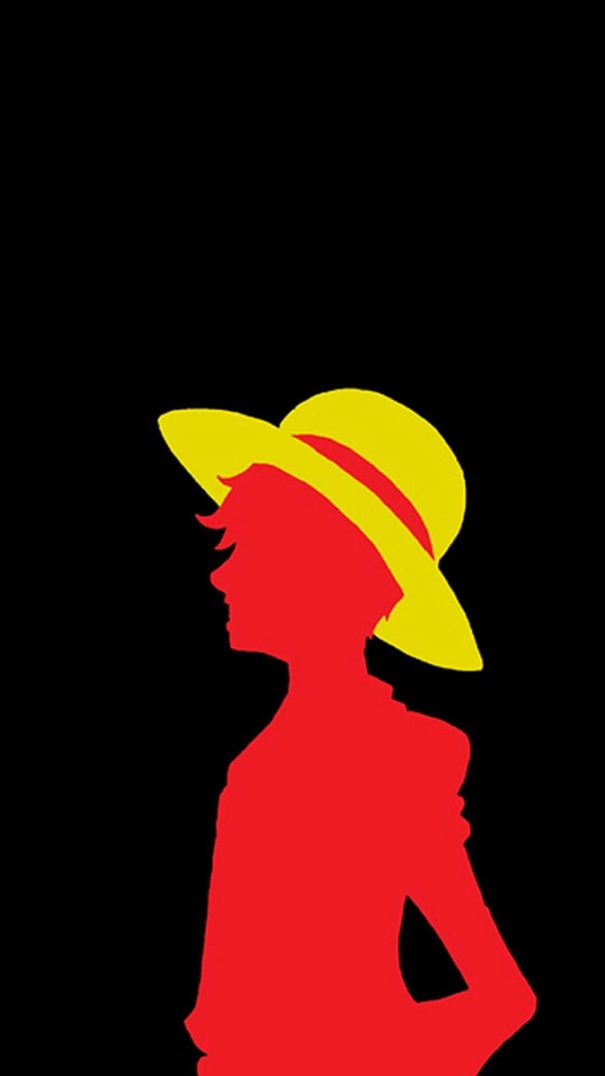 One Piece Logo, Straw Hat Logo HD phone wallpaper