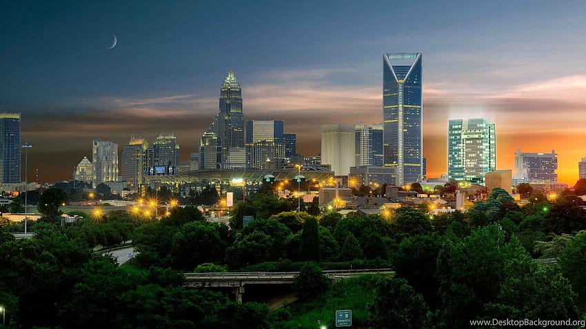 APEX LEGAL Uptown Charlotte Full Of Construction Activity In 2015 Background, Charlotte Skyline HD wallpaper
