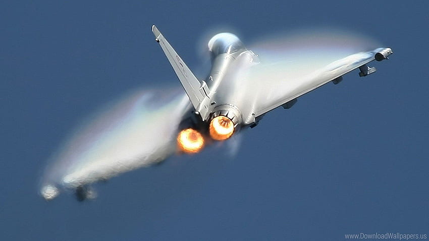 Eurofighter Typhoon, Jet - Eurofighter - & Background HD wallpaper