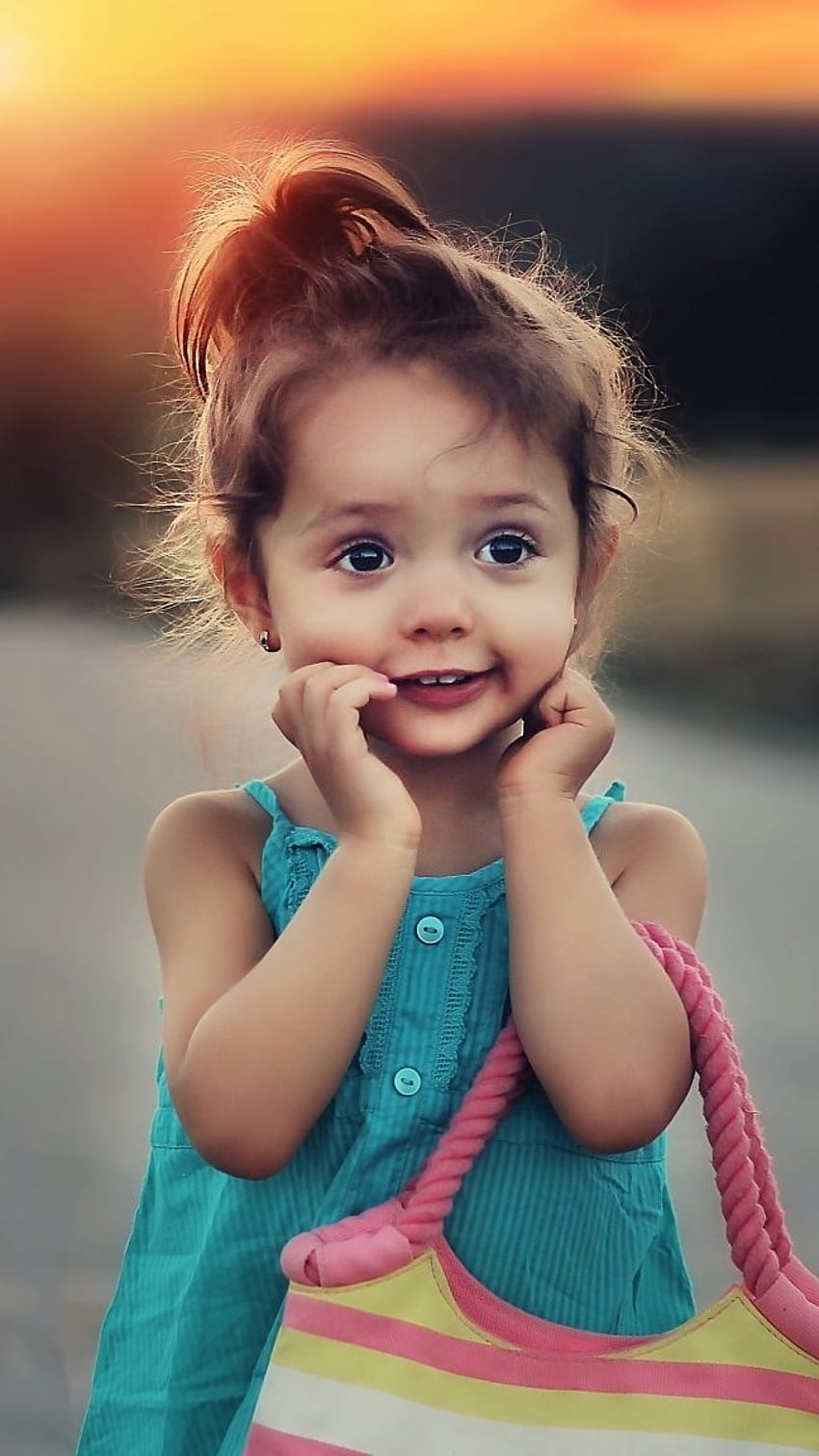 Cute Smile, Kids, Little Girl HD phone wallpaper
