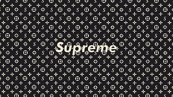 Black Designer Inspired Supreme Iphone Case - Louis Vuitton X Supreme Case  - Free Transparent PNG Download - PNGkey