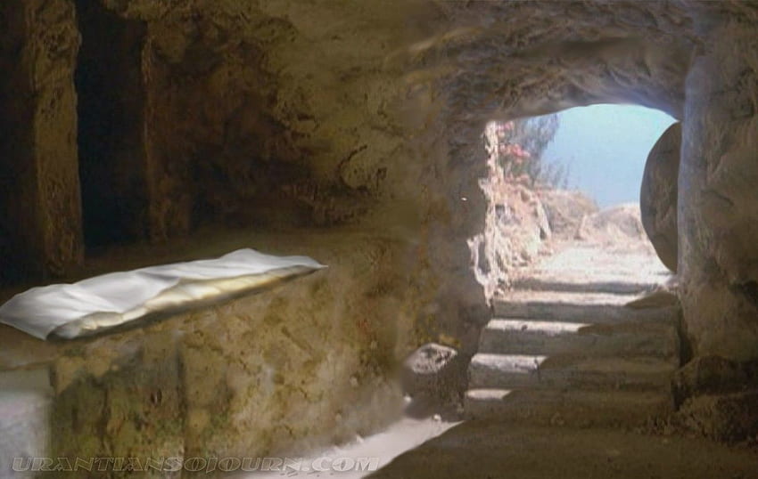 Leeres Grab Jesu HD-Hintergrundbild