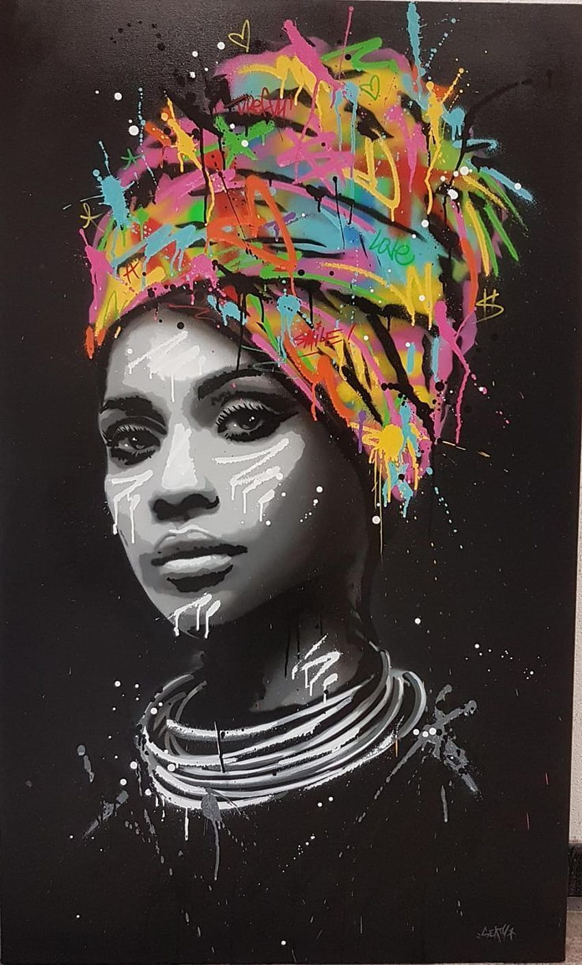 arte afro Bela arte africana, para decoração de casa Papel de parede de celular HD