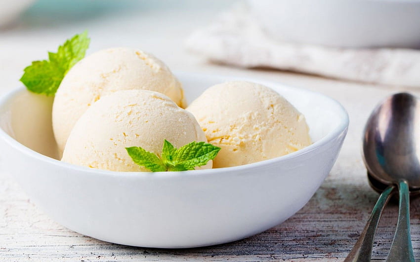 Ванилов сладолед, Сладолед Арт HD тапет