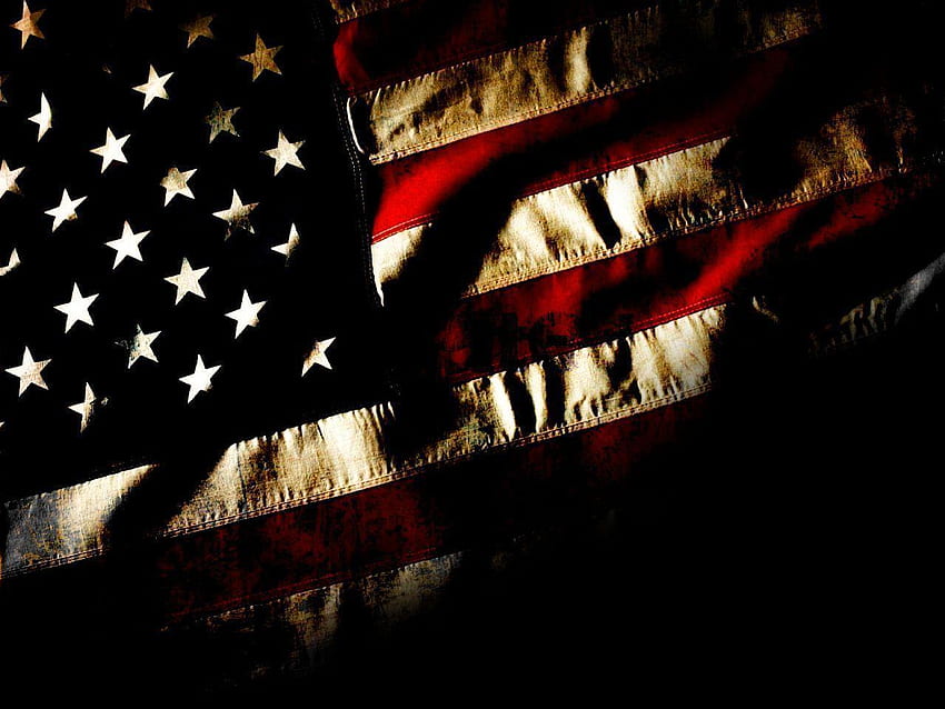 American Flag, Rustic American Flag HD wallpaper