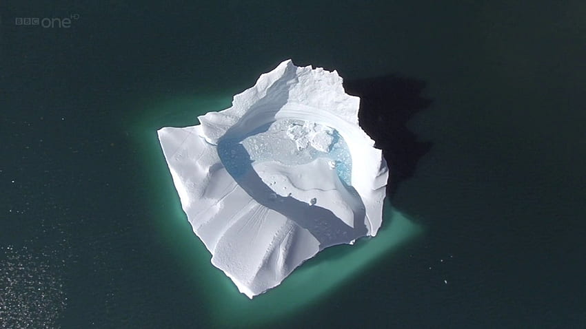 Iceberg, freddo, inverno, mare Sfondo HD