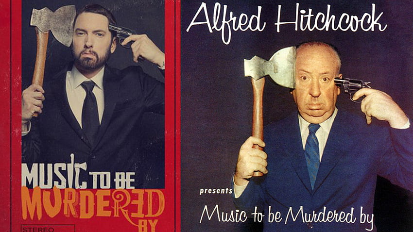 Eminem Pays Homage To Alfred Hitchcock On His Latest Album Cover. Eminem.Pro - the biggest and most trusted source of Eminem HD wallpaper