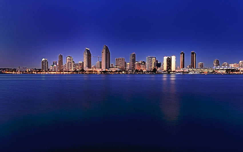 San - diego, River, Island, Buildings, San Diego Skyline HD wallpaper