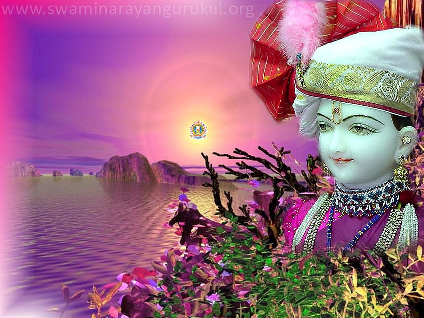 Swaminarayan Ownload Shree Gurukul Rajkot fondo de pantalla