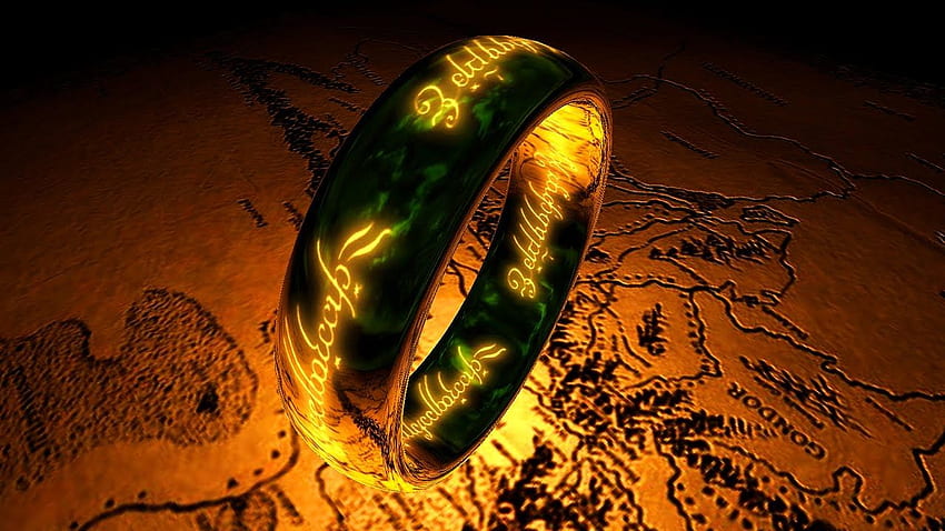 The One Ring 3D Screensaver & Live, Lotr Ring HD wallpaper