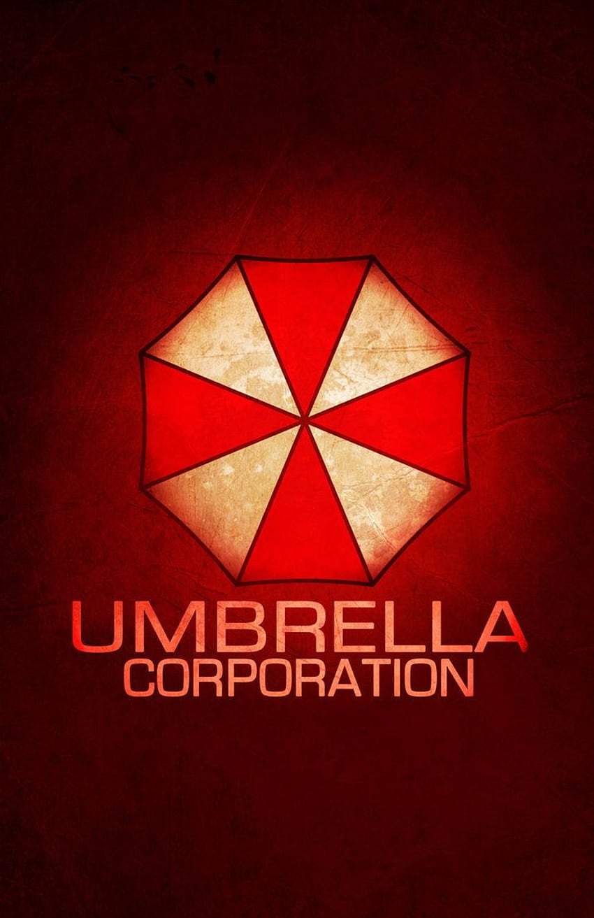 โปสเตอร์ Resident Evil โลโก้ Resident Evil Umbrella วอลล์เปเปอร์โทรศัพท์ HD