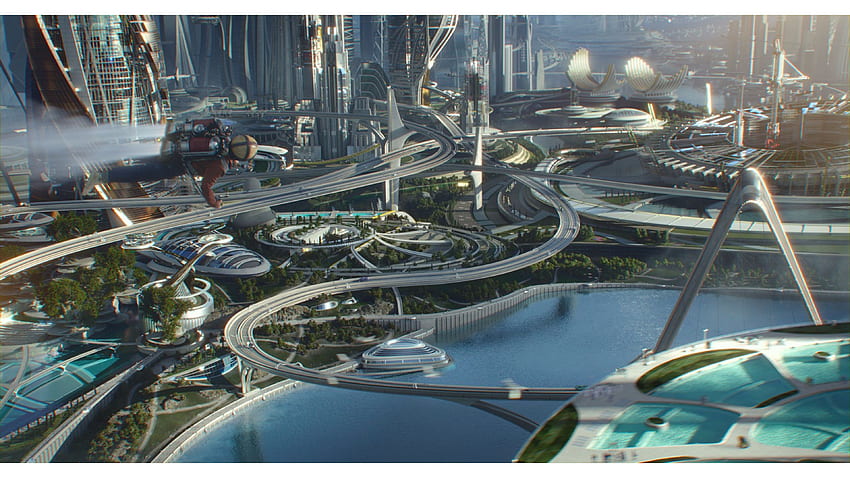 Neuer Tomorrowland-Film., Tomorrowland 2015 HD-Hintergrundbild