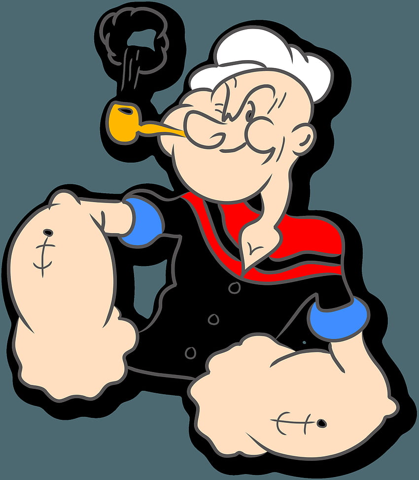 Cartoon Characters - Bugs Bunny, Simpsons, Mickey Mouse, etc. Popeye cartoon,  Popeye the sailor man, Popeye tattoo HD phone wallpaper | Pxfuel