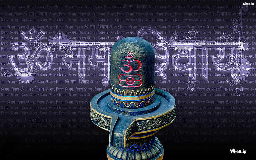 Om Namah Shivay con Shivling fondo de pantalla