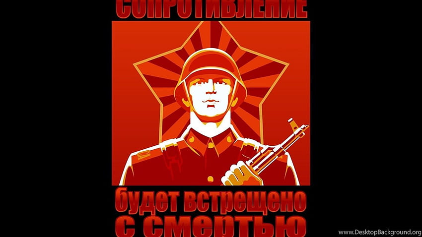 Cccp Urss Comunismo Propaganda Rosso Sfondo HD