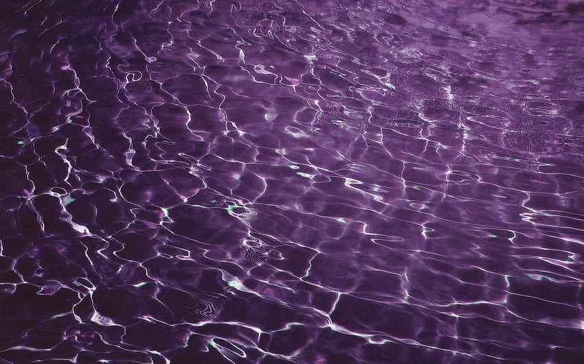 Air gelombang uap umum meneteskan air ungu yung ramping Wallpaper HD