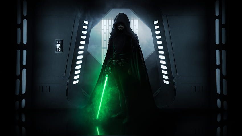 Luke Skywalker Der Mandalorianer HD-Hintergrundbild