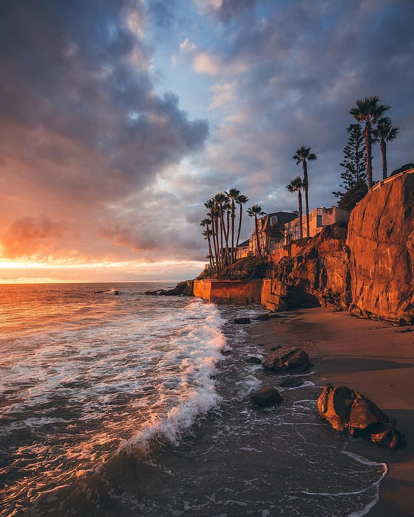 좋아요 1,878개, 댓글 76개 - San Diego on Instagram, Ocean Beach San Diego HD 전화 배경 화면