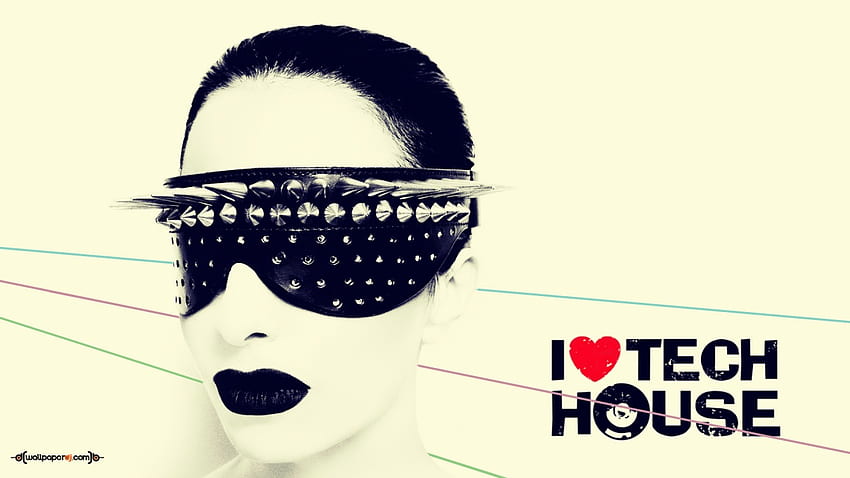 I Love Tech House , 음악과 춤 , I Love House Music HD 월페이퍼