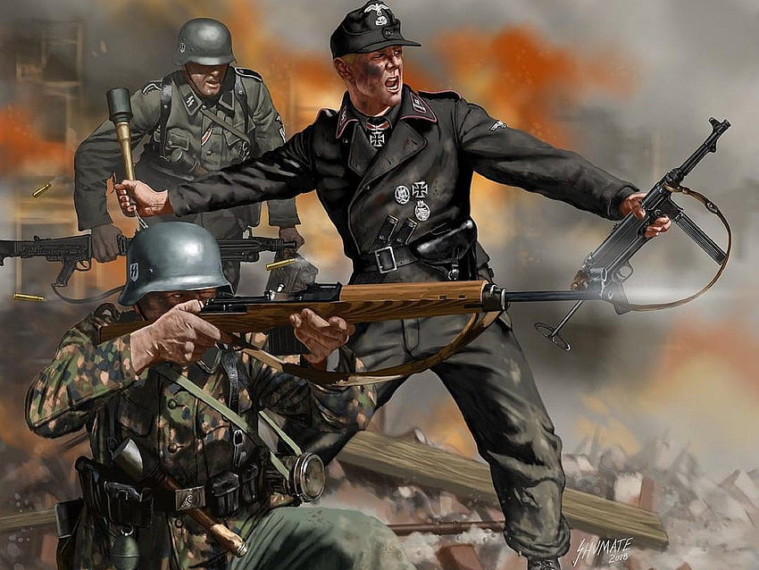 군인. 창조자. 세계 대전, Wehrmacht HD 월페이퍼