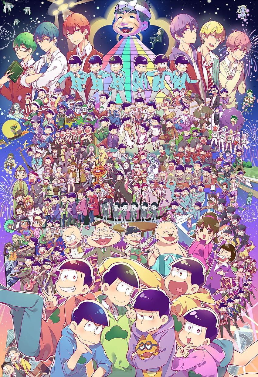 Bocetos de personajes, Fondos, Bolsa luis vuitton, Osomatsu San HD phone wallpaper