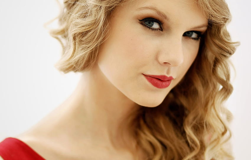 cara, cabello, retrato, lápiz labial, rubio, hermoso, labios, blanco, Taylor Swift para , sección девушки, Taylor Swift Face fondo de pantalla