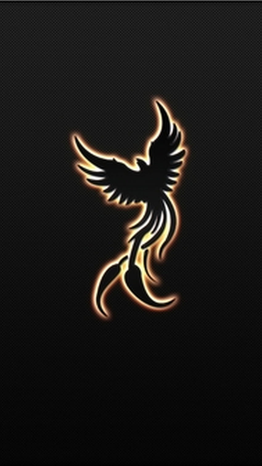 Siyah Phoenix Kuşu, Kuş Logosu HD telefon duvar kağıdı