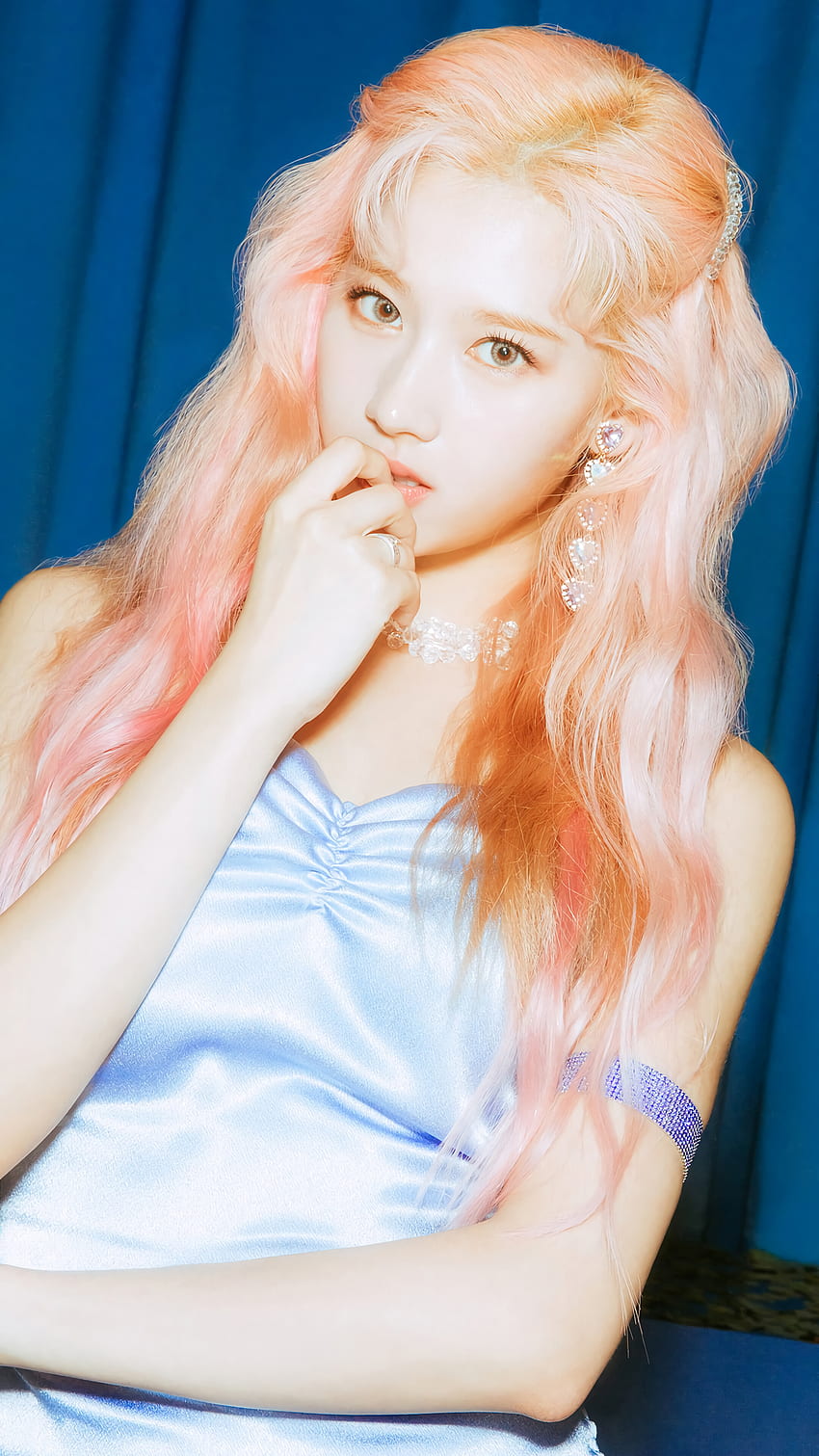 Sana, TWICE, Feel Special, Pink Hair, phone , , Background, and . Mocah, Twice Sana Cute HD phone wallpaper