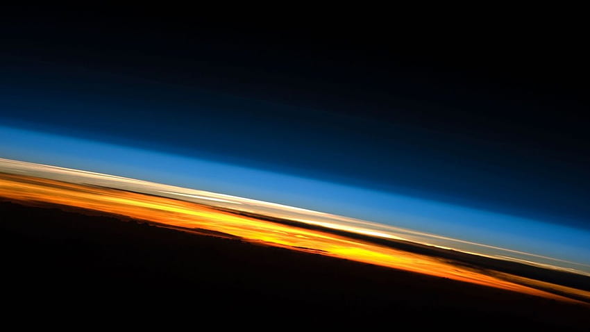 space station sunrise wallpaper