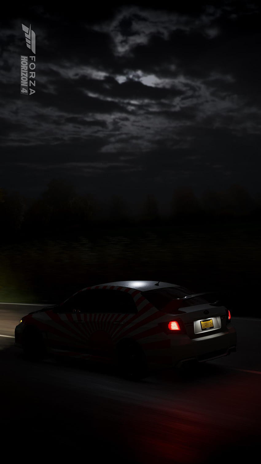 Night drive. Turns out you can use Forza to make custom phone . : forza HD phone wallpaper