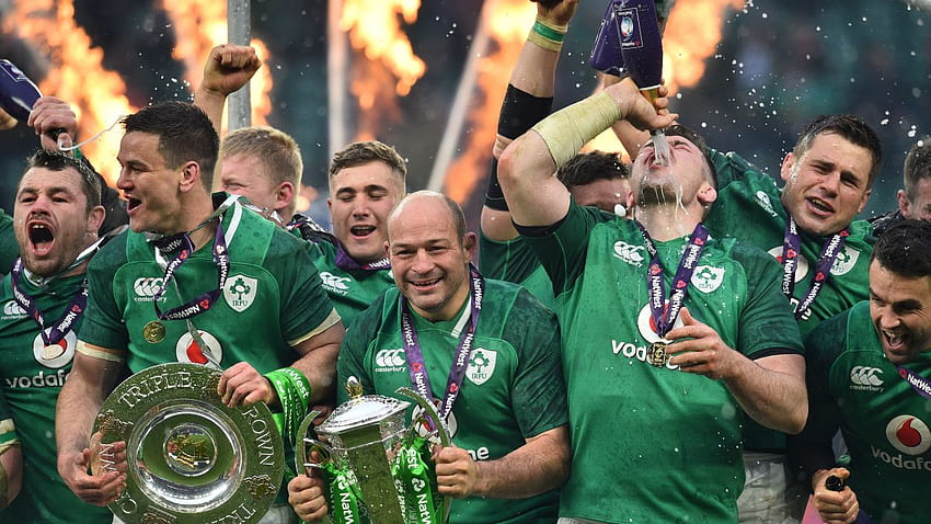Six Nations: Ireland defeat England to secure third ever grand slam, Ireland Rugby HD wallpaper