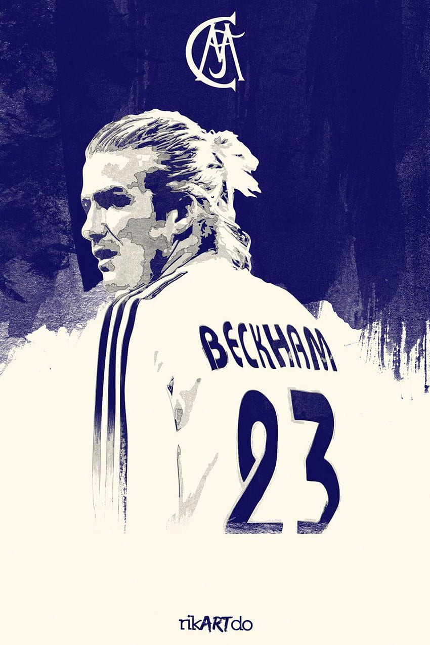 Beckham Real Madryt CF. Piłka nożna Beckhama, piłka nożna Davida Beckhama, piłka nożna Davida Beckhama Tapeta na telefon HD