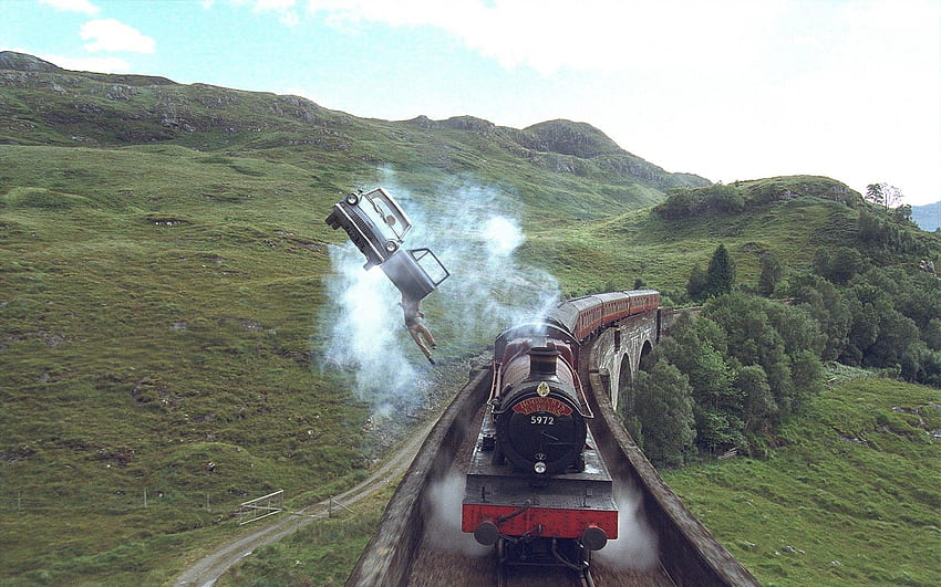 Expreso de Hogwarts, Escena de Harry Potter fondo de pantalla