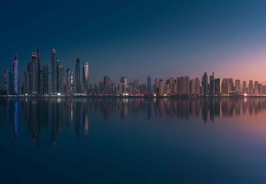 Dubai Marina Skyline Wall Paper Mural. Buy HD wallpaper | Pxfuel