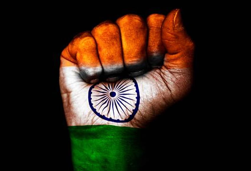 : iPhone Indische Flagge HD-Hintergrundbild