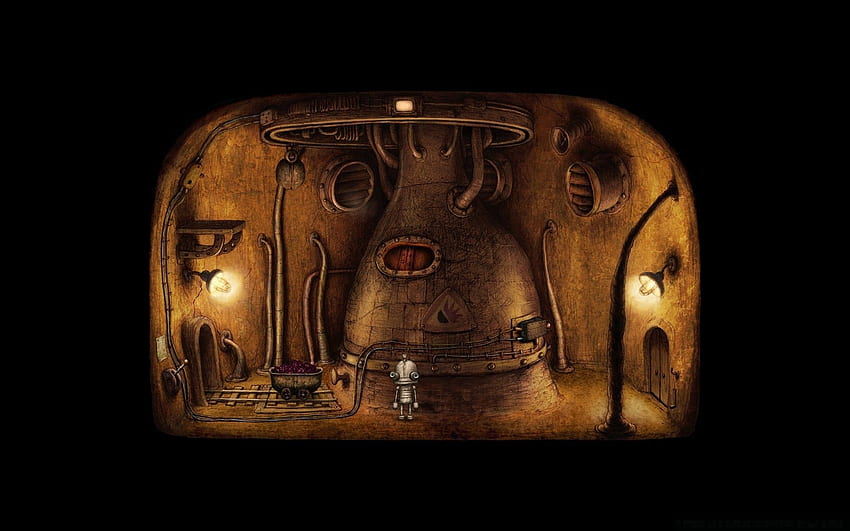 Some Puzzles Are Heavier Than You Think, Machinarium Game, The Ancient One HD wallpaper
