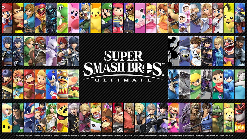 Switch Smash Bros Ultimate, Nintendo Collage HD wallpaper