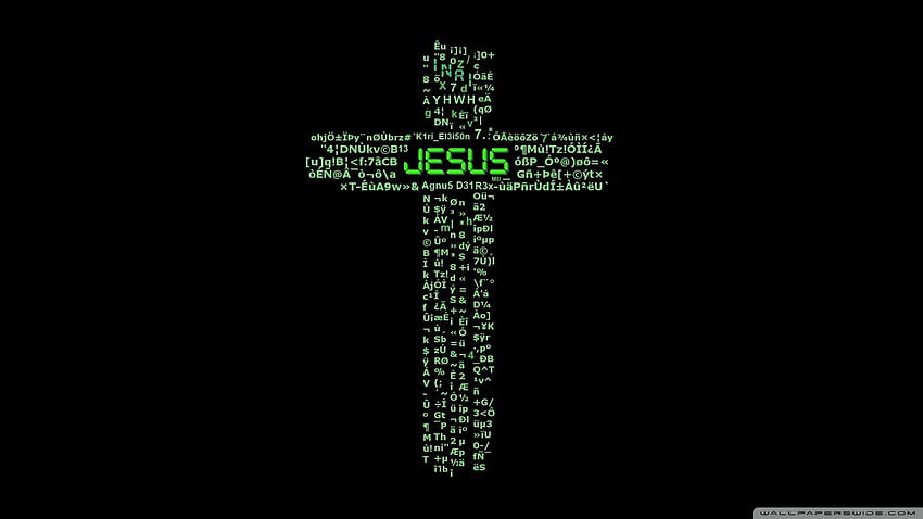 Jesus Cross Hi Tech ❤ für Ultra HD-Hintergrundbild