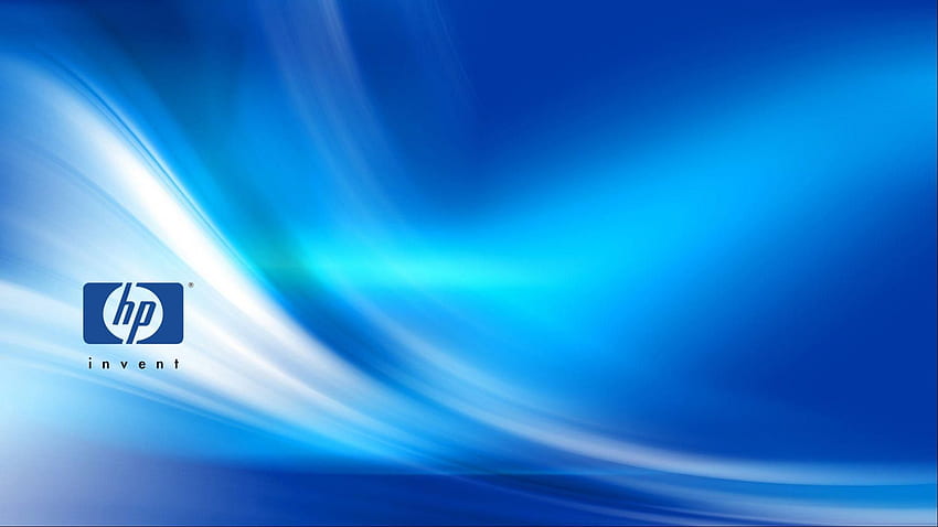 Windows 10 OEM for HP Laptops 07 0f 10 - HP Invent Logo with Abstract Blue Background - . . High Resolution , Green HP Logo HD wallpaper