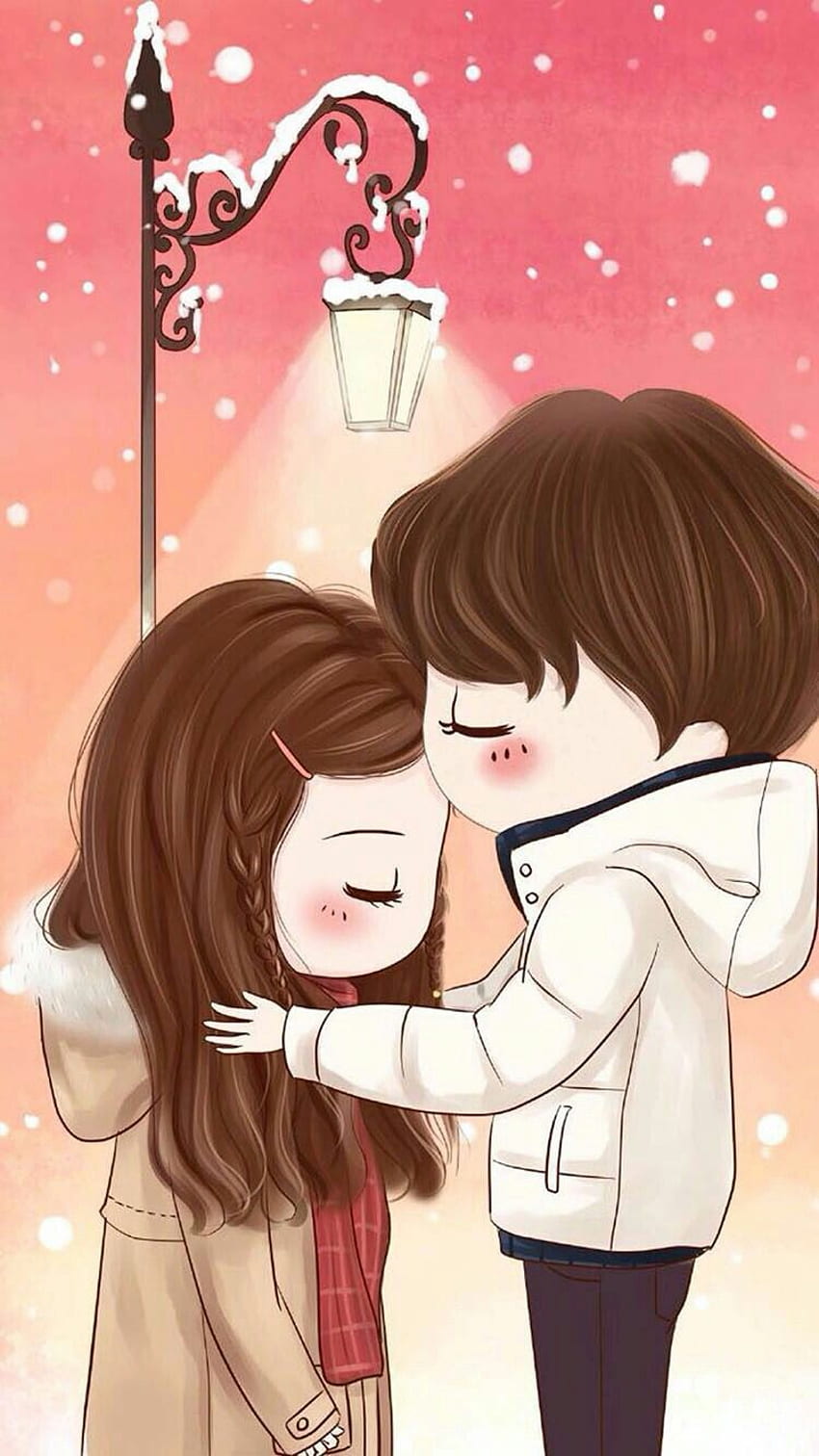 cute cartoon love wallpapers for mobile