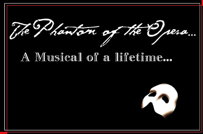 The Phantom of the Opera, โอเปร่า, มิวสิคัล วอลล์เปเปอร์ HD