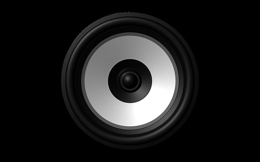 Високоговорители Музика. Високоговорител, графична хартия, Cool, Bass Speaker HD тапет
