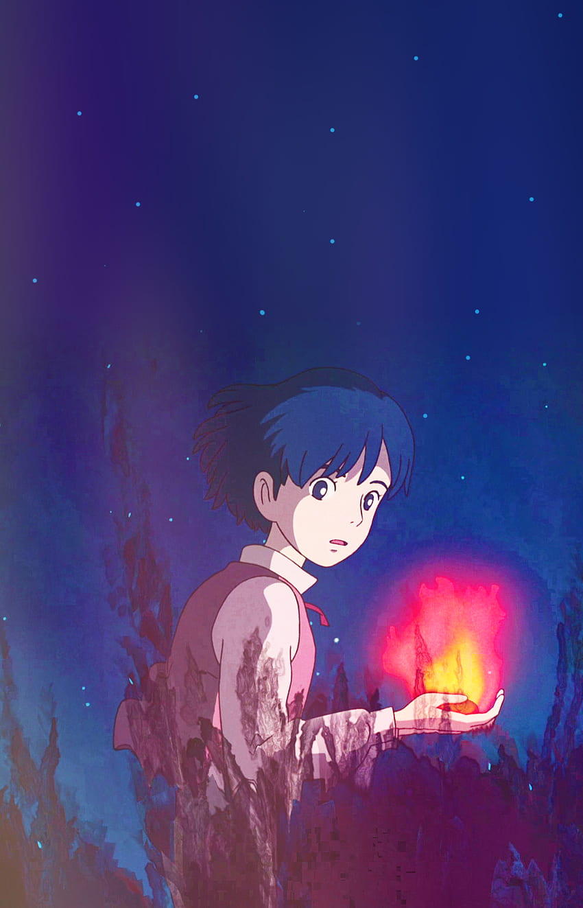 Howls Moving Castle Phone Wallpaper  Mobile Abyss
