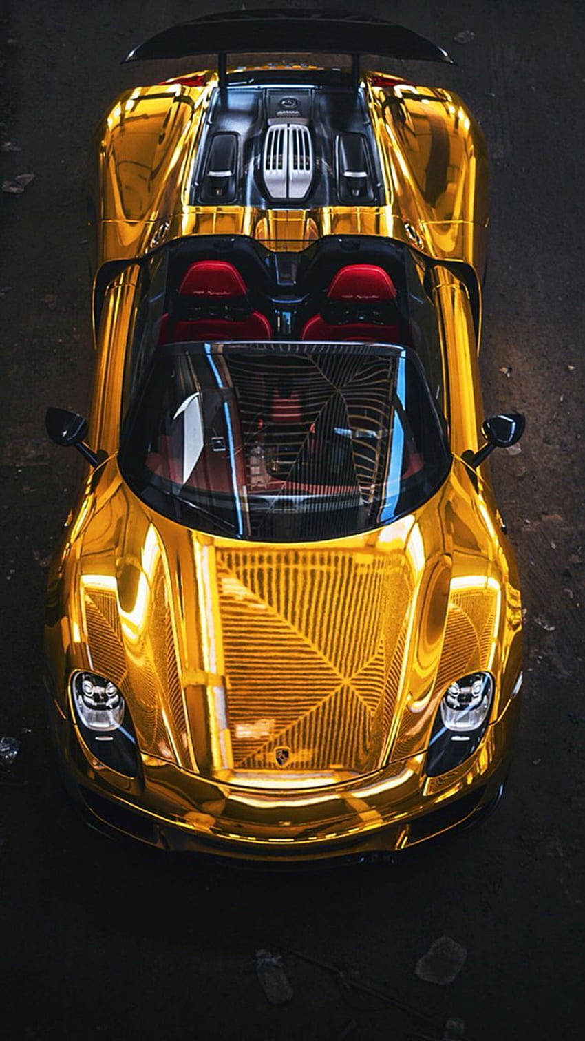 Gold Cars, Golden Cars HD phone wallpaper