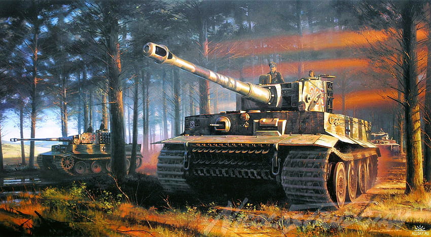 Tiger Tank เต็ม 6290 วอลล์เปเปอร์ HD
