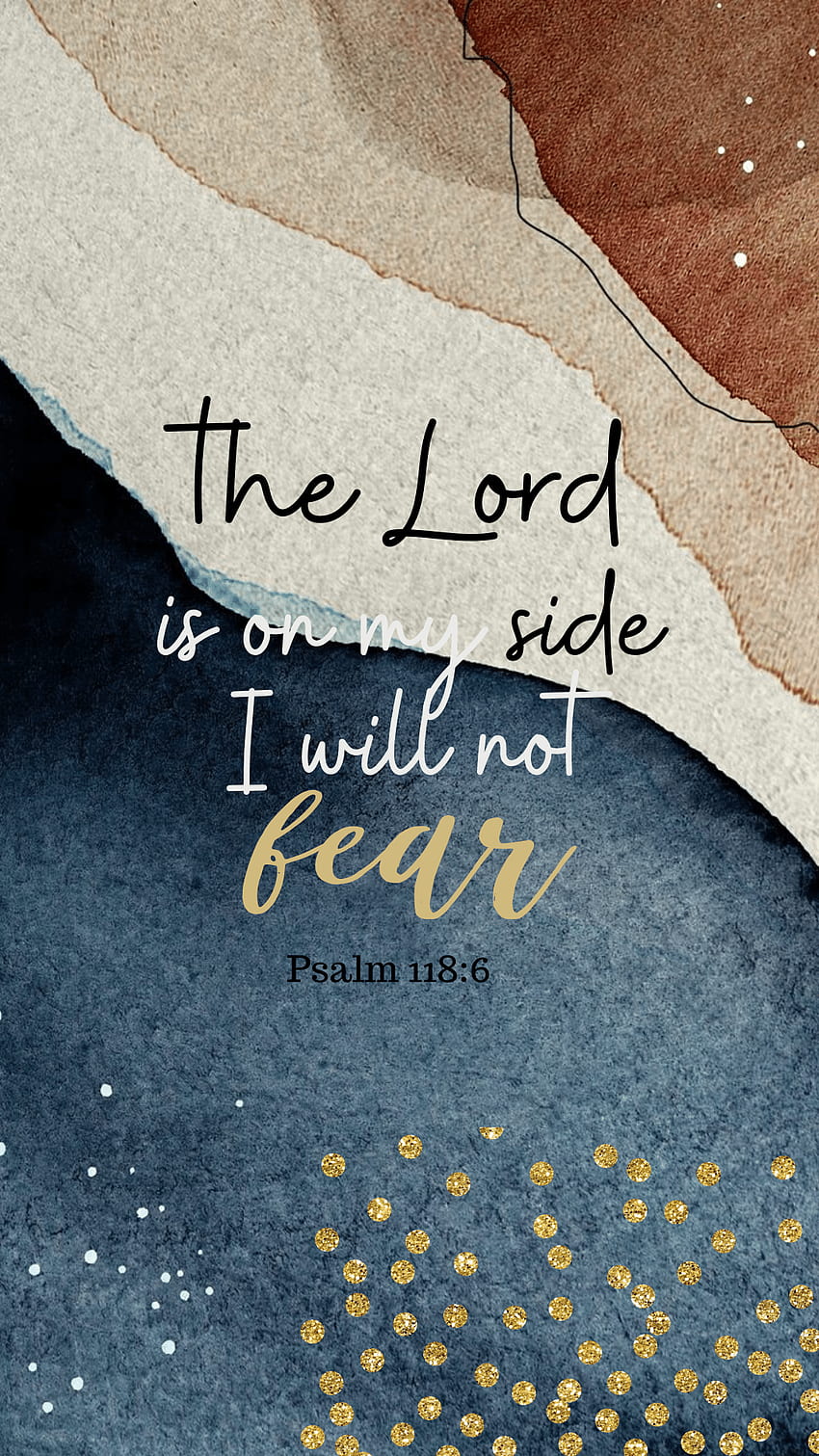 Fear No Man But God Bible Verse Kjv