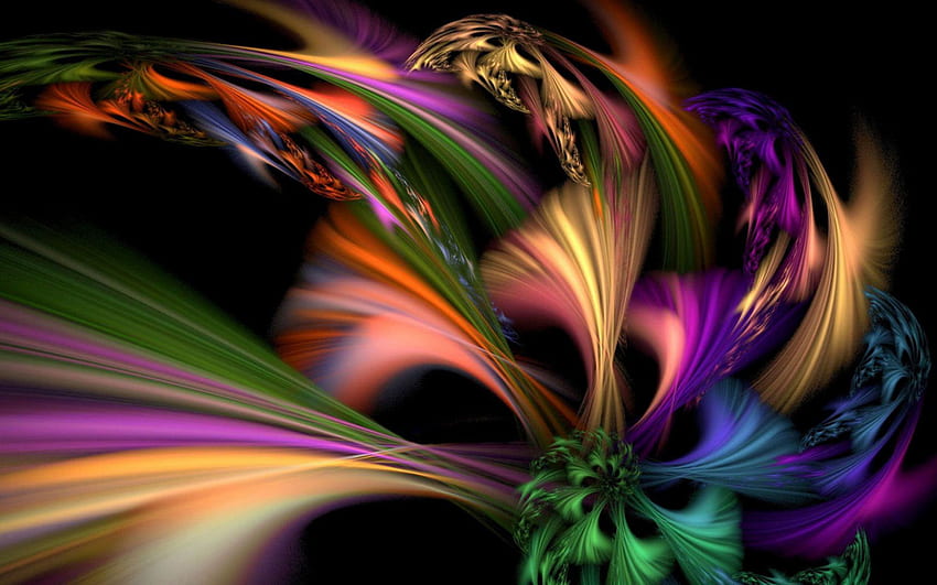 Mixing Colors And - Dark Mix Color Background - -, 3 Color HD wallpaper